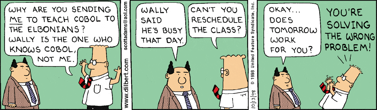Dilbert Cartoon